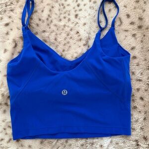 lululemon athletica Vibrant Blue tank top
